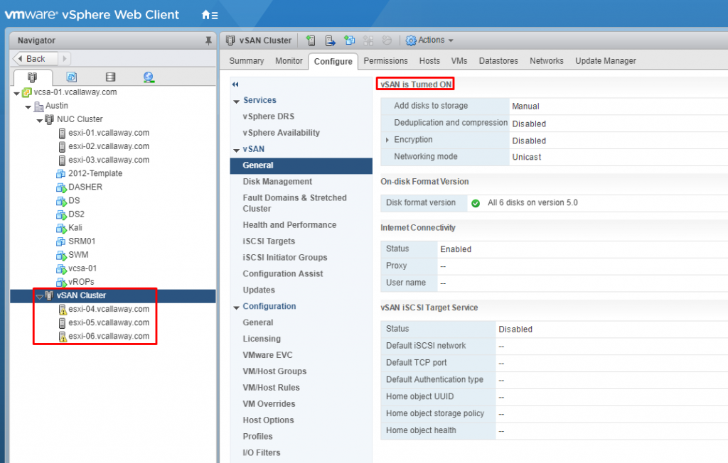 vSAN Specialist 3.4 Create and Manage Disk Groups vCallaway